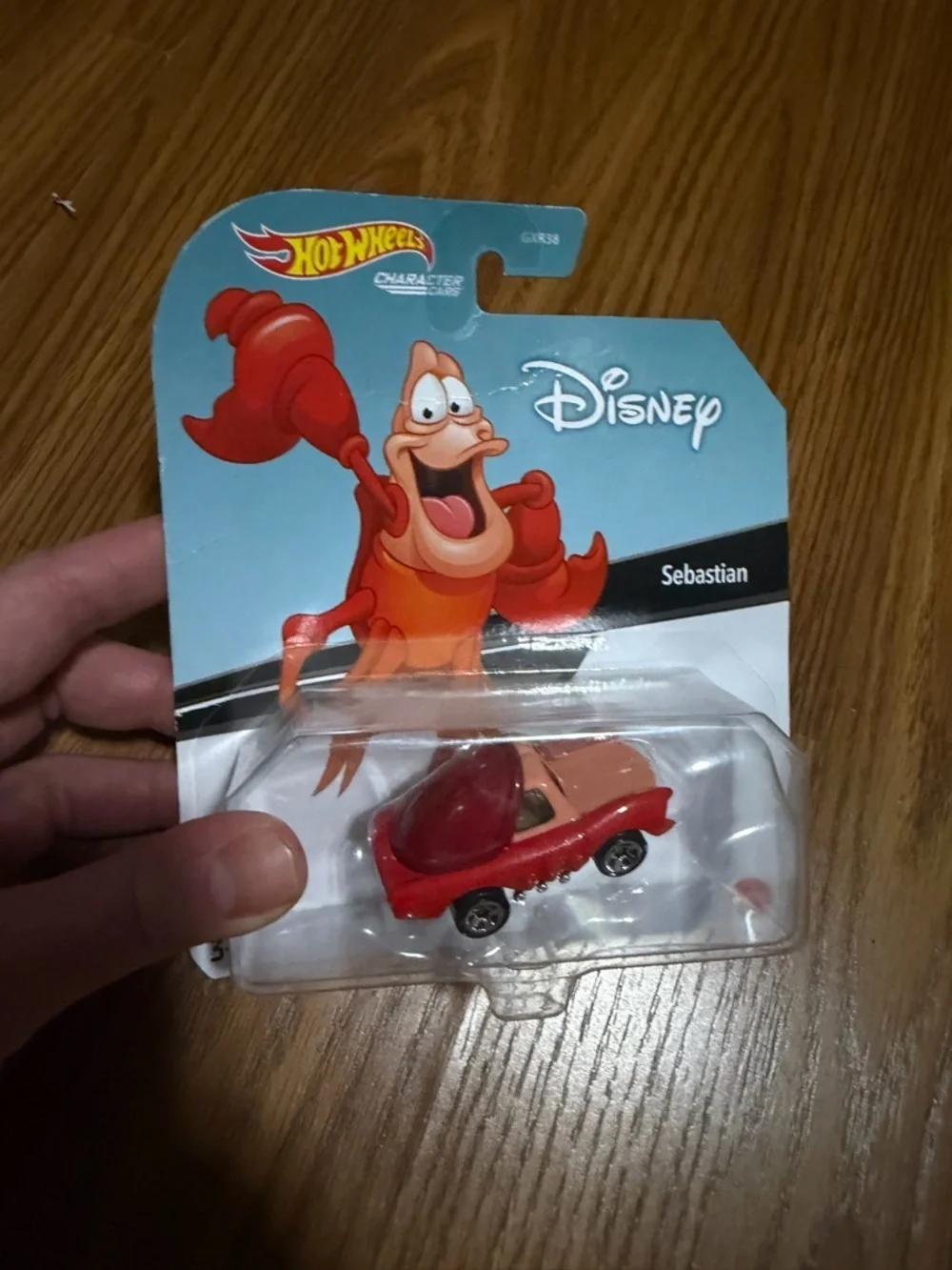 NEW Hot Wheels Disney Character Car Sebastian the Crab The Little Mermaid